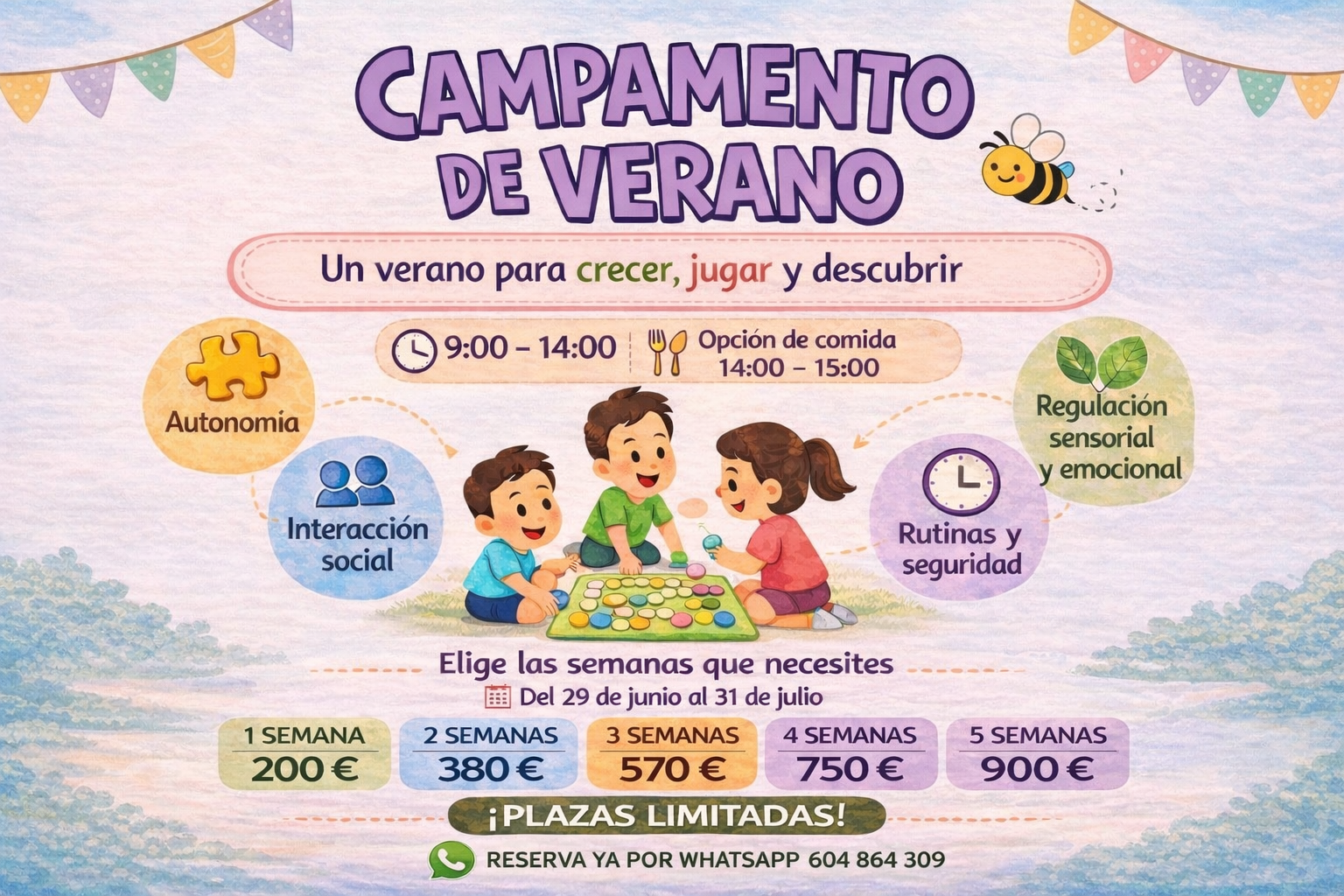 Campamento inclusivo de verano